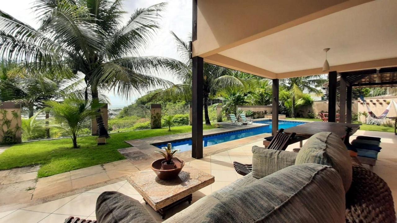 Casa Com Vista Para O Mar De Taperapuan 포르투세구로 외부 사진