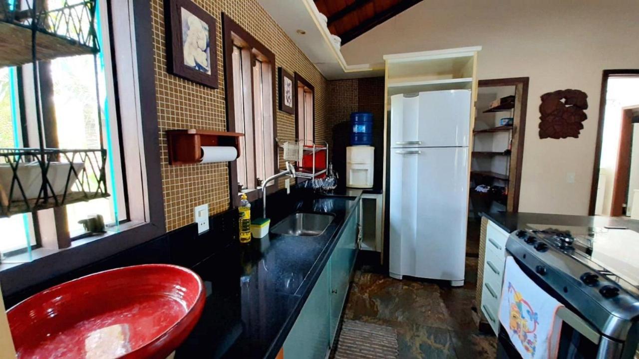 Casa Com Vista Para O Mar De Taperapuan 포르투세구로 외부 사진