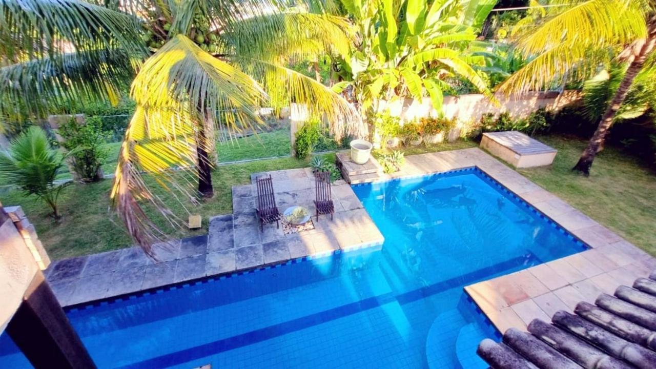 Casa Com Vista Para O Mar De Taperapuan 포르투세구로 외부 사진