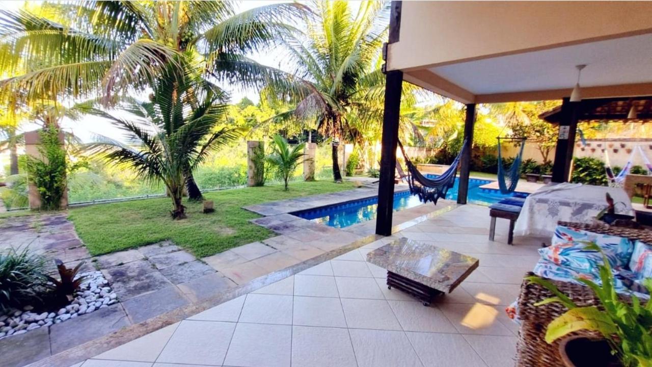 Casa Com Vista Para O Mar De Taperapuan 포르투세구로 외부 사진